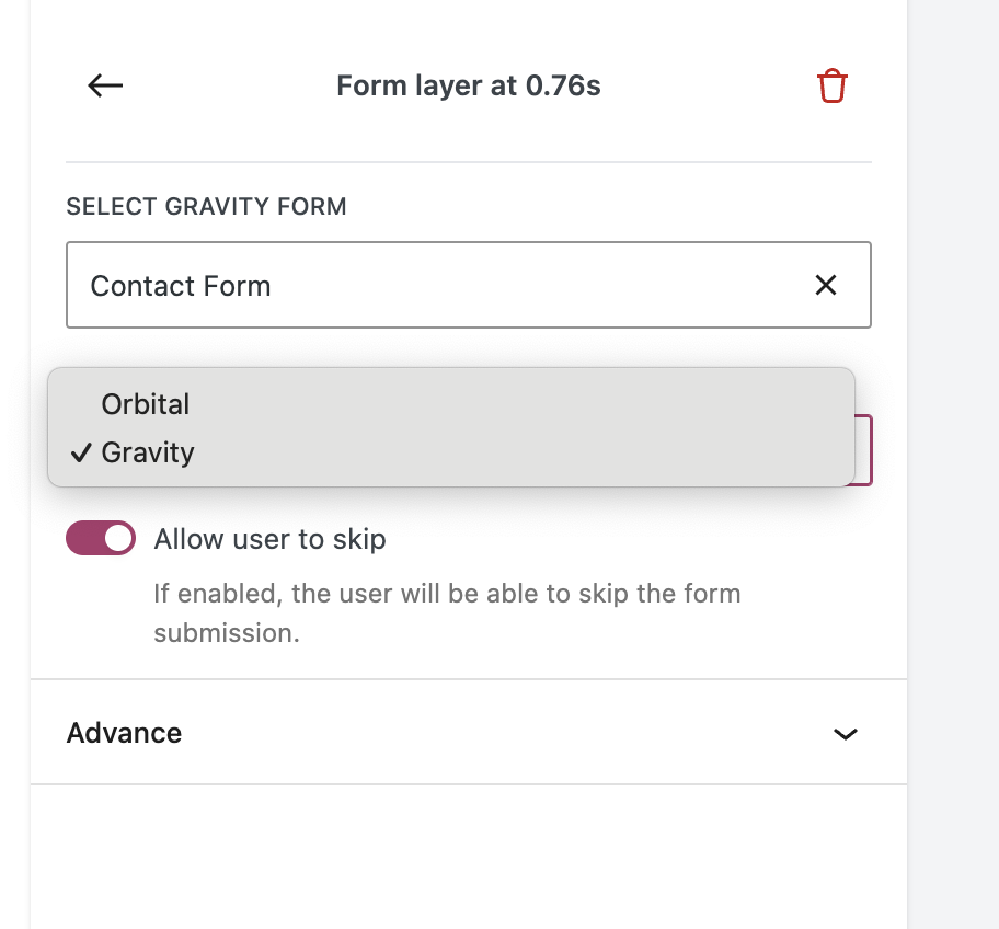 Switch between themes in Gravity Forms