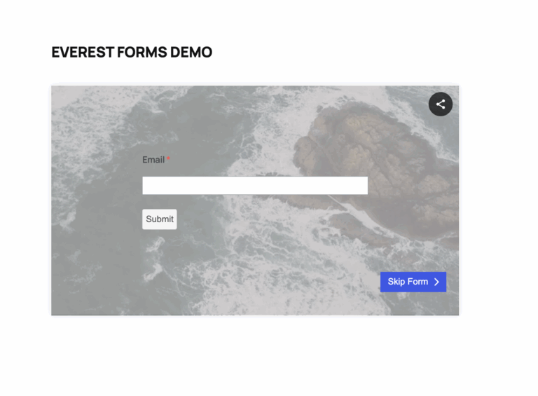Everest Forms integration - GoDAM