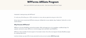WPForms Affiliate Program