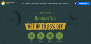 Premium Addons for Elementor WordPress Halloween Deal 2025