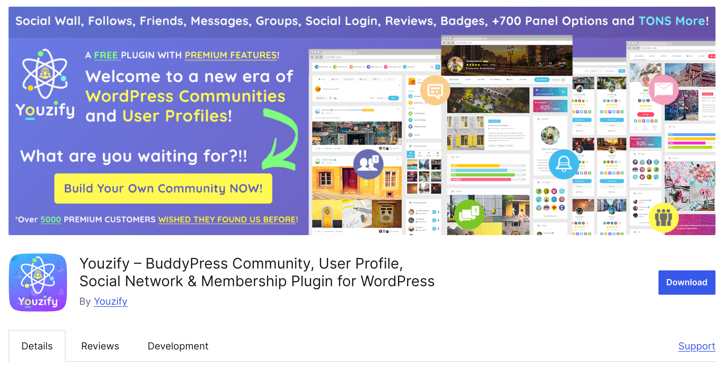 Youzify-for-BuddyPress