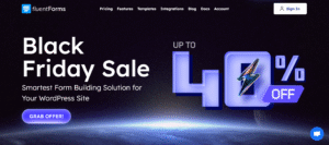 Fluent Forms Black Friday and Cyber Monday Sale 2025