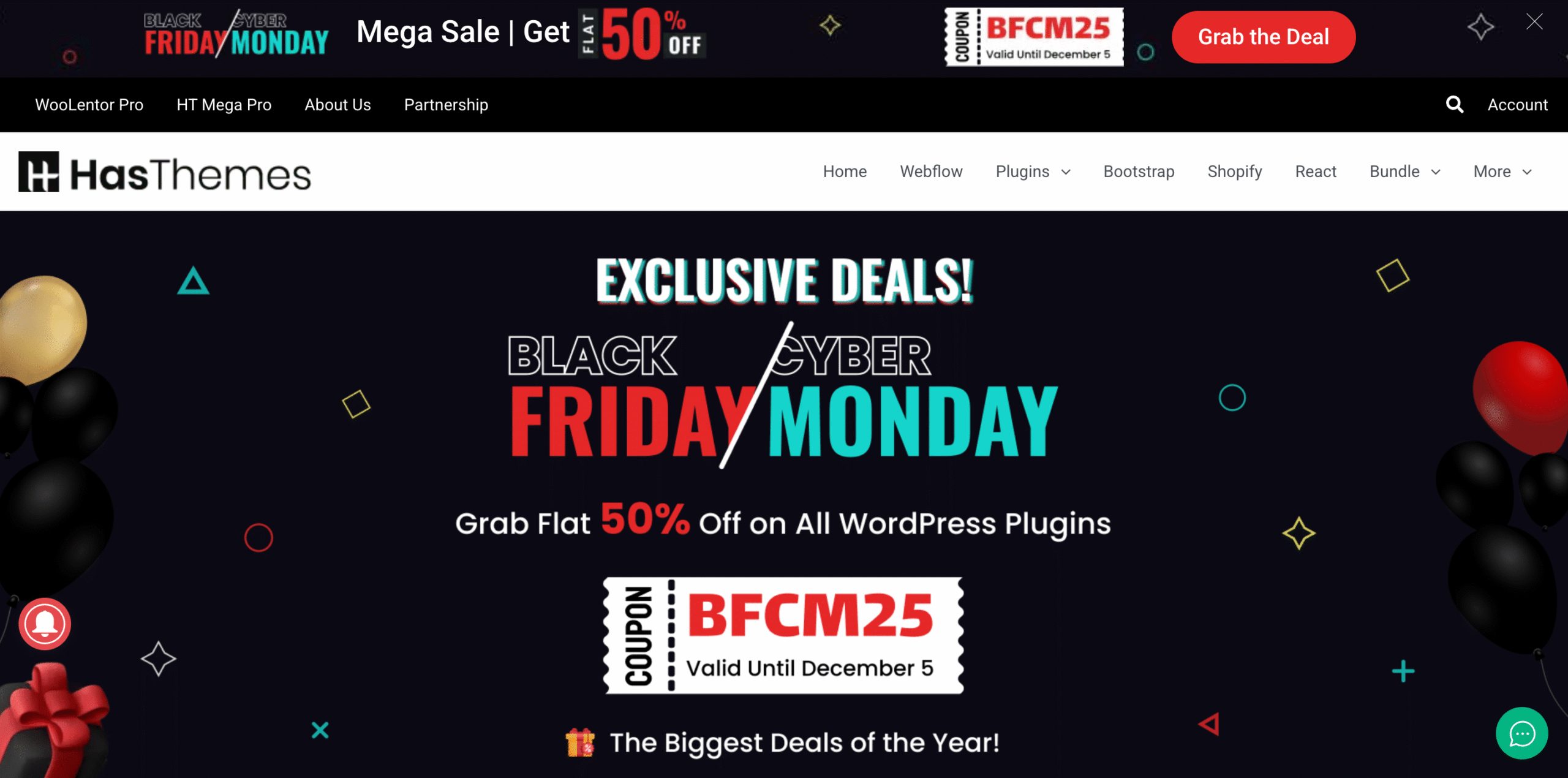 Hasthemes Black Friday and Cyber Monday Sale 2025