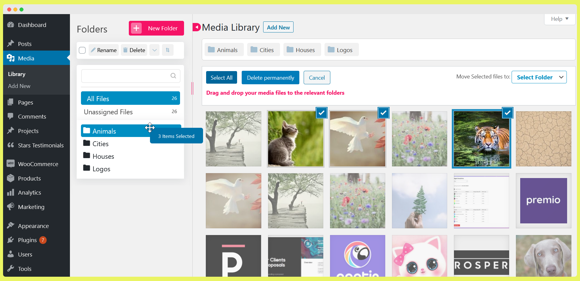 
Premio folders WordPress plugin alternative