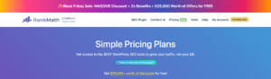 Rankmath Black Friday and Cyber Monday Sale 2025