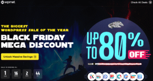 Wpmet Black Friday and Cyber Monday Sale 2025