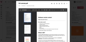 GoDAM Central PDF support
