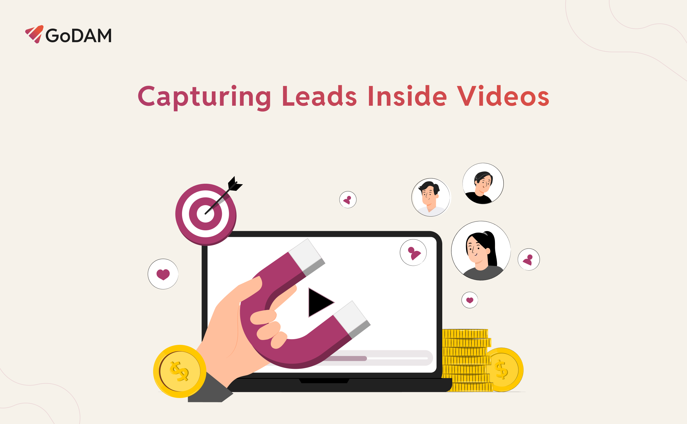 Capturing Leads Inside Videos with interactive video forms