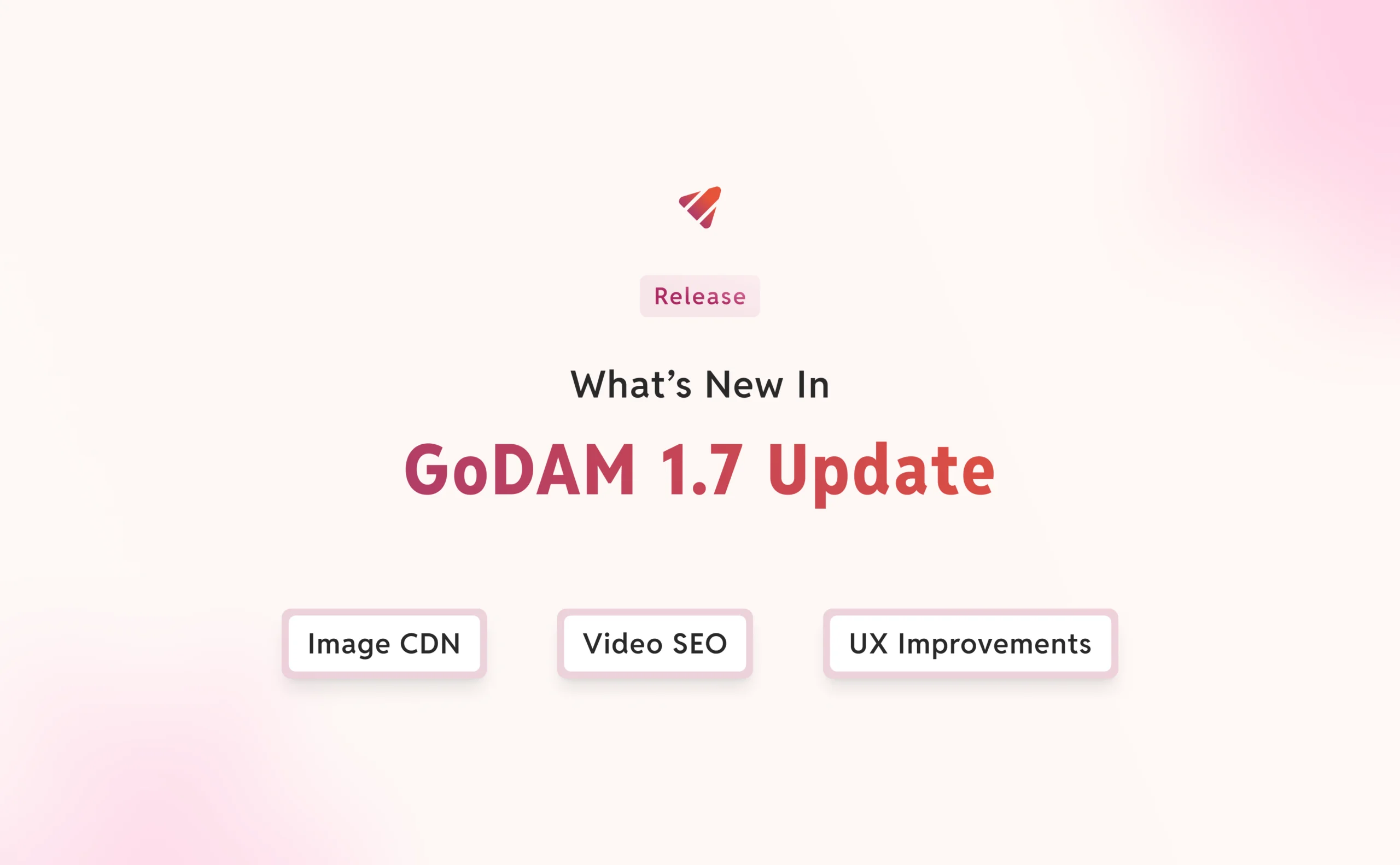 GoDAM 1.7 release – Image CDN Support, Video SEO Sync, and UX Improvements